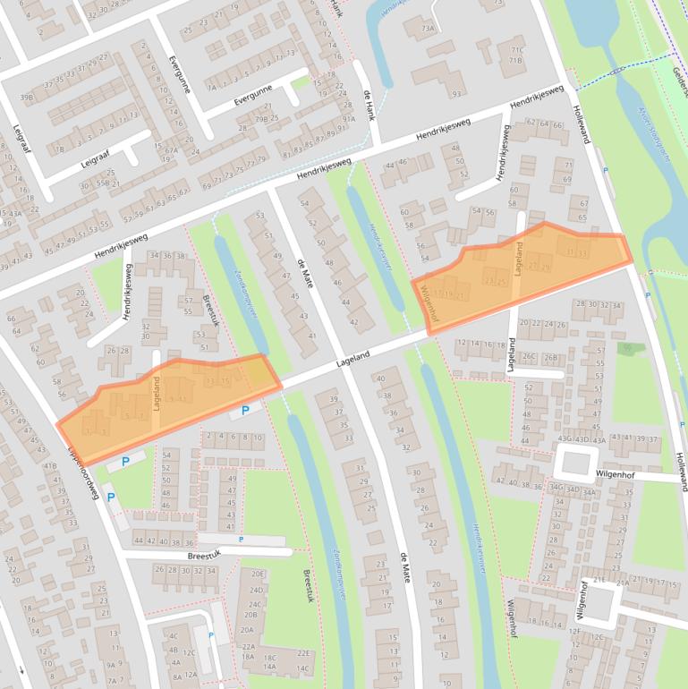 Kaart van postcodegebied 8051HH.
