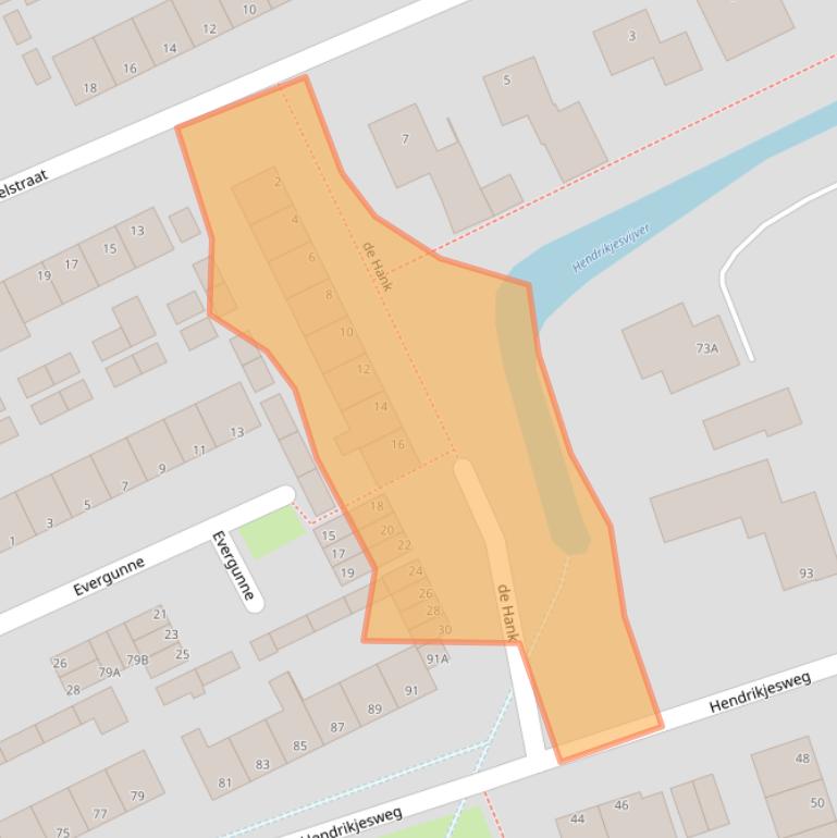 Kaart van postcodegebied 8051JL.