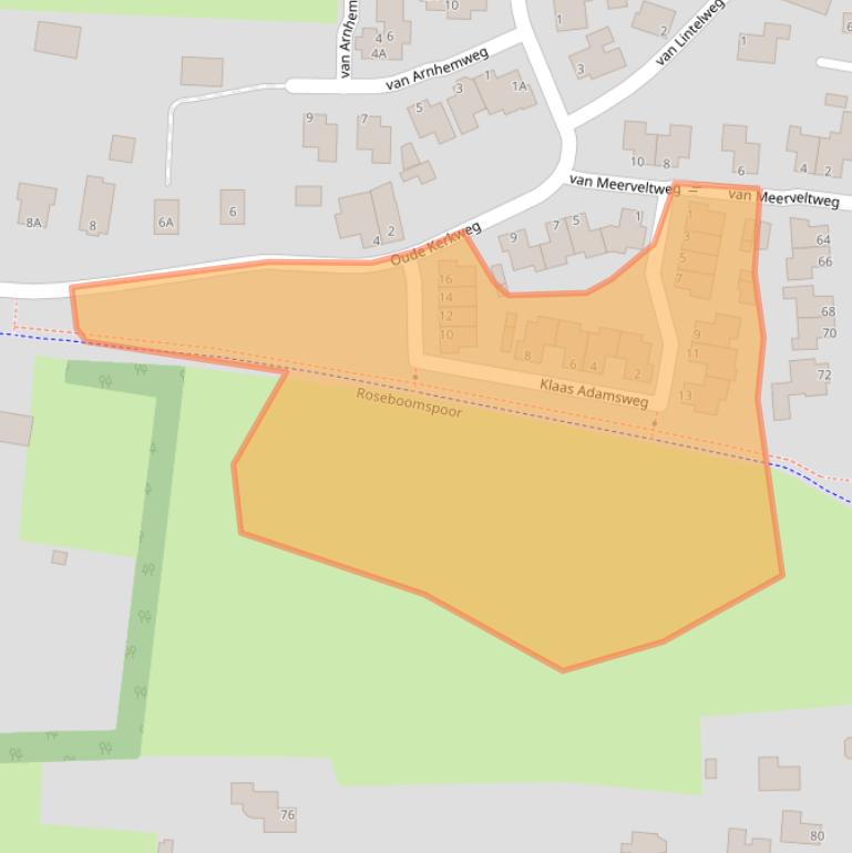 Kaart van postcodegebied 8051JV.