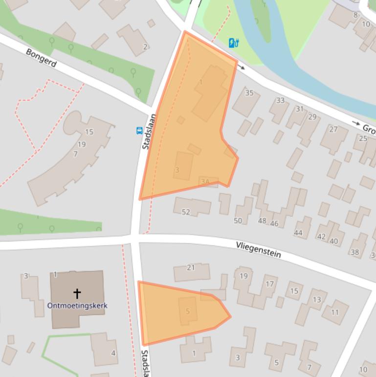 Kaart van postcodegebied 8051ND.