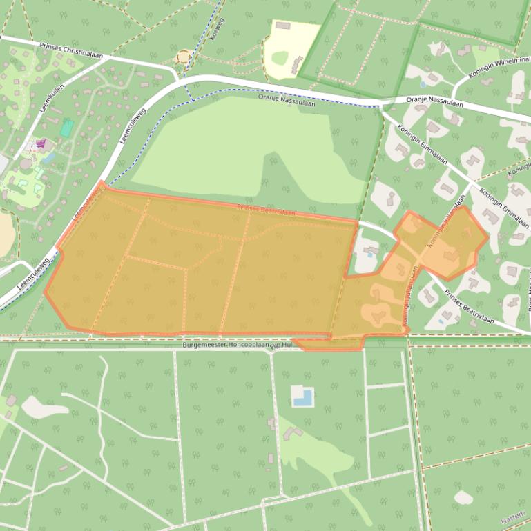 Kaart van postcodegebied 8051PE.