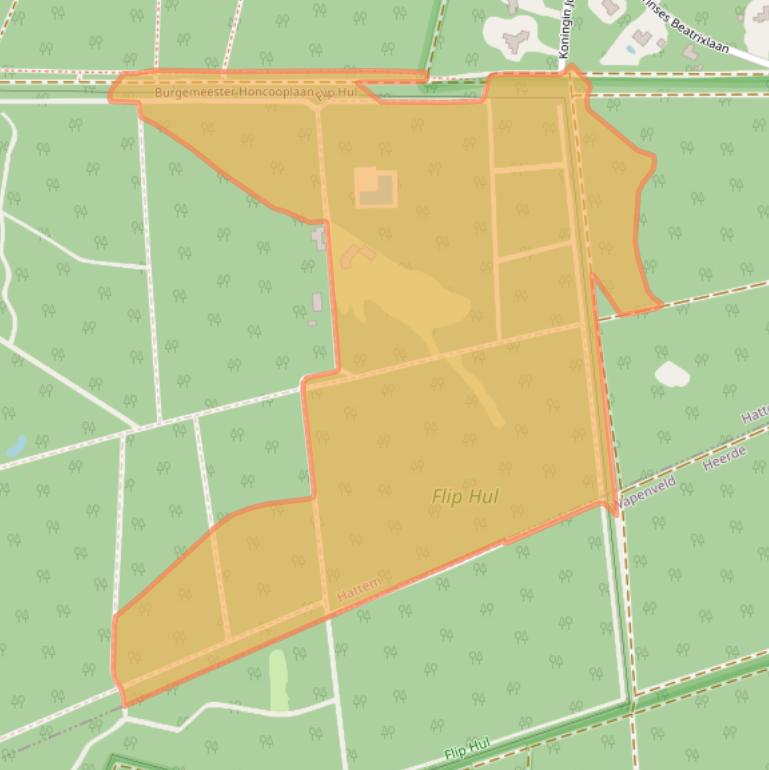 Kaart van postcodegebied 8051PK.