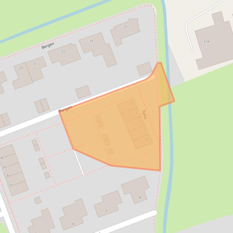 Kaart van postcodegebied 8052CK.