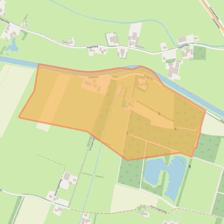 Kaart van postcodegebied 8055PD.