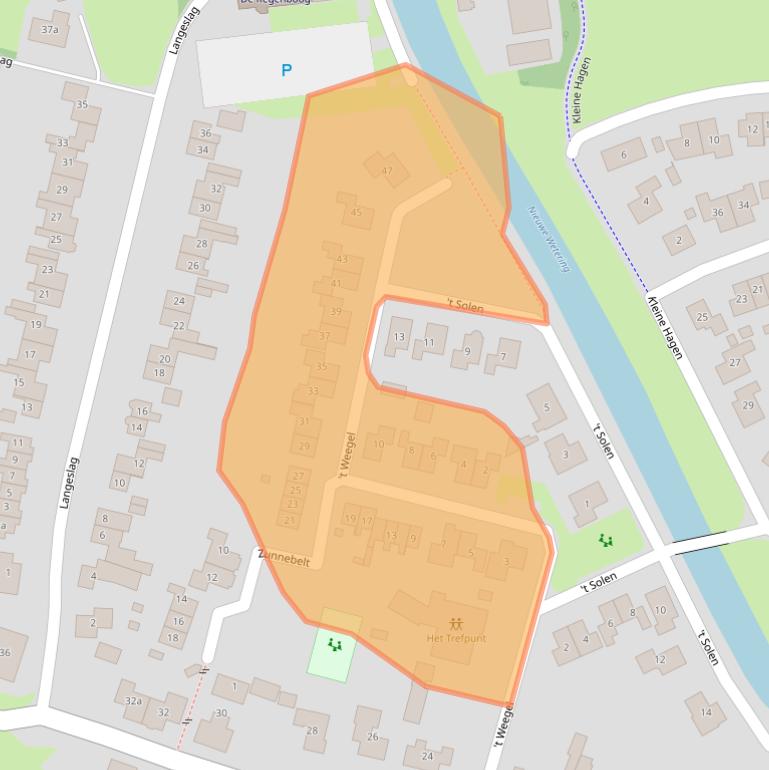 Kaart van postcodegebied 8055PZ.