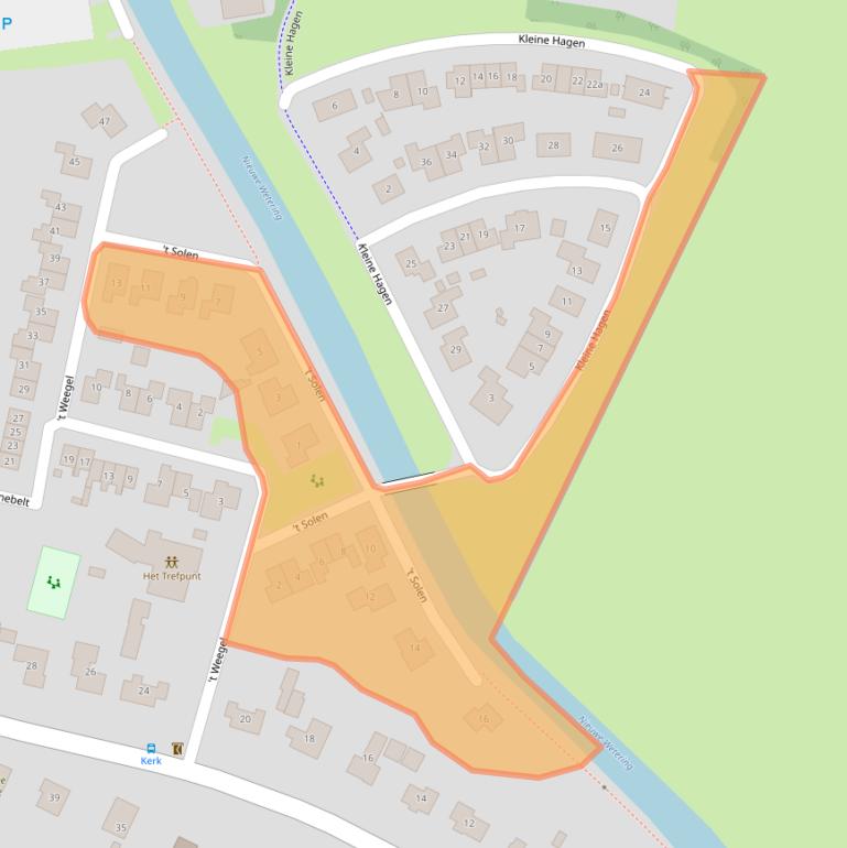 Kaart van postcodegebied 8055RA.