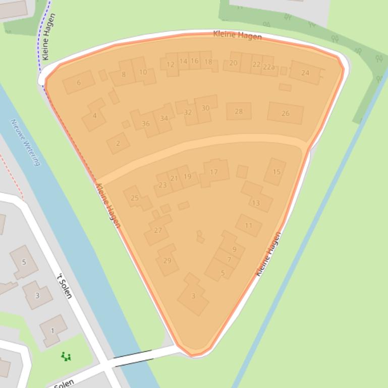Kaart van postcodegebied 8055RC.