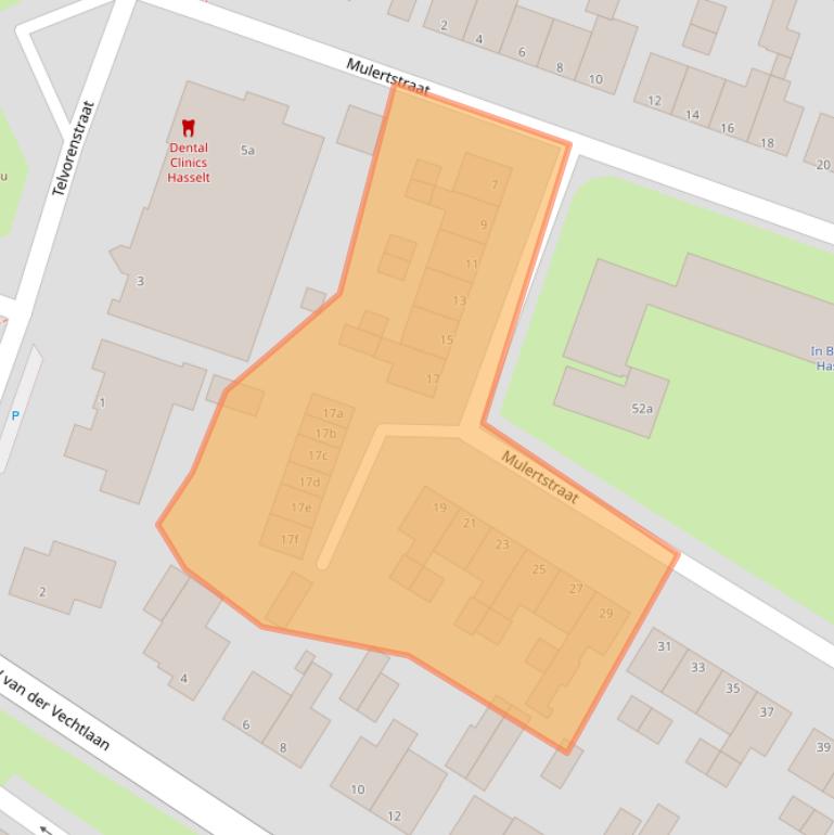 Kaart van postcodegebied 8061CC.