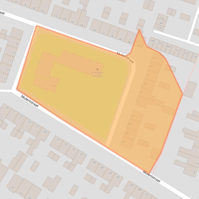 Kaart van postcodegebied 8061CG.