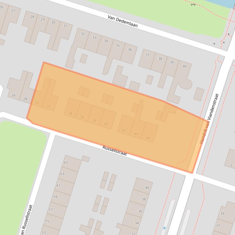 Kaart van postcodegebied 8061CT.