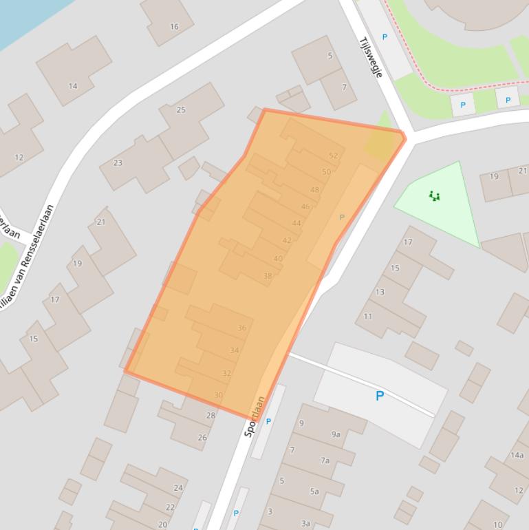 Kaart van postcodegebied 8061JL.