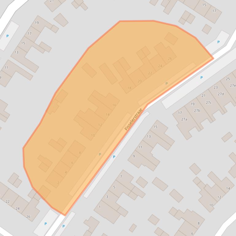 Kaart van postcodegebied 8061JT.