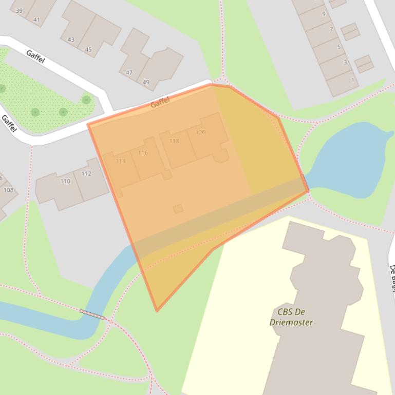 Kaart van postcodegebied 8061LD.