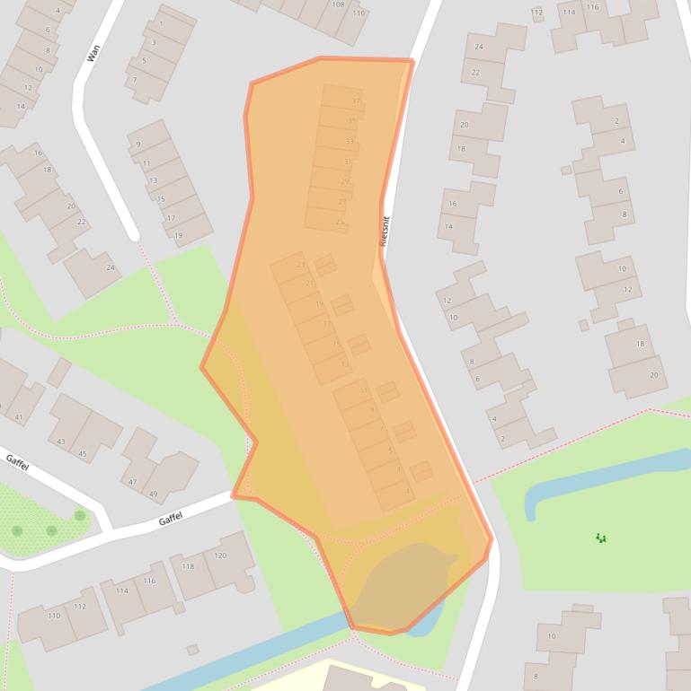 Kaart van postcodegebied 8061LN.