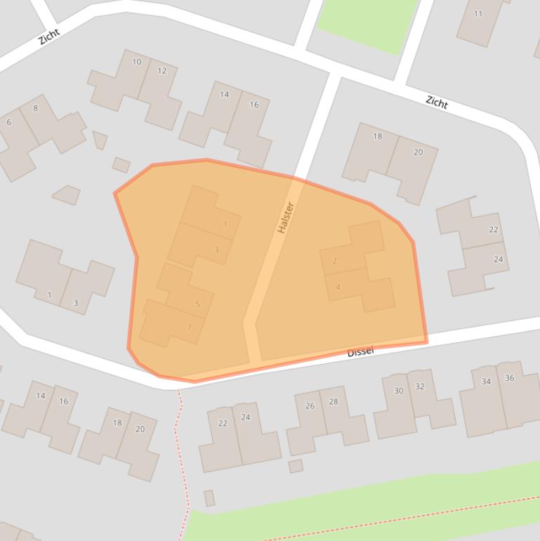 Kaart van postcodegebied 8061MH.