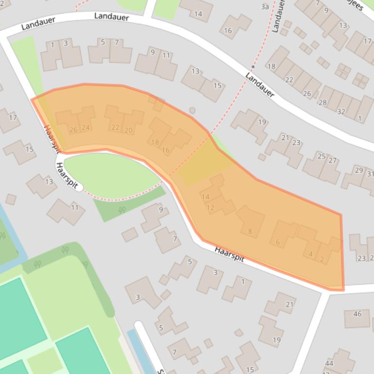 Kaart van postcodegebied 8061MP.