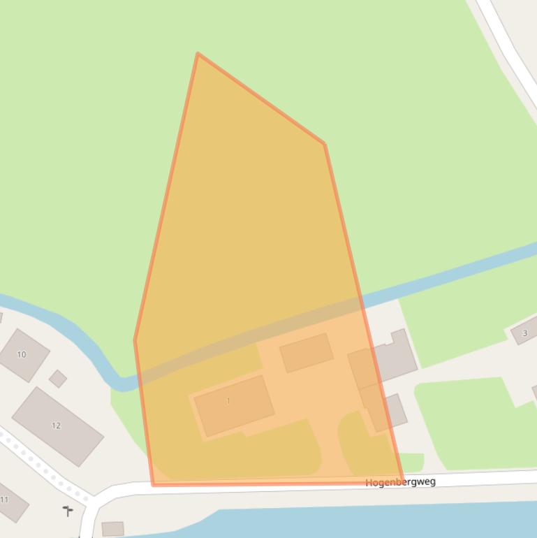 Kaart van postcodegebied 8061PT.