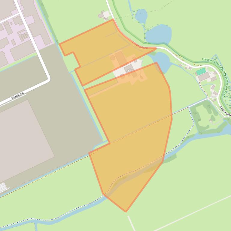 Kaart van postcodegebied 8061RS.