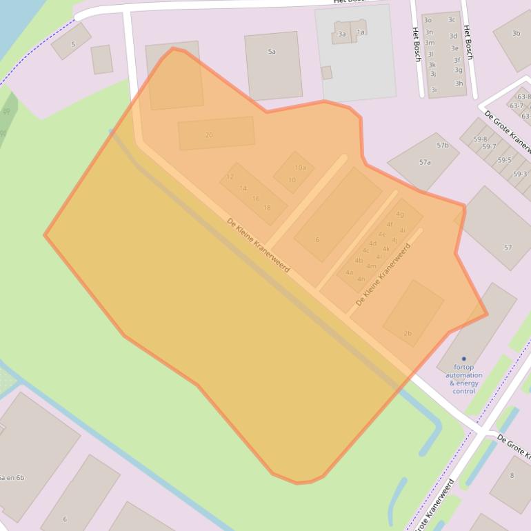 Kaart van postcodegebied 8064PX.