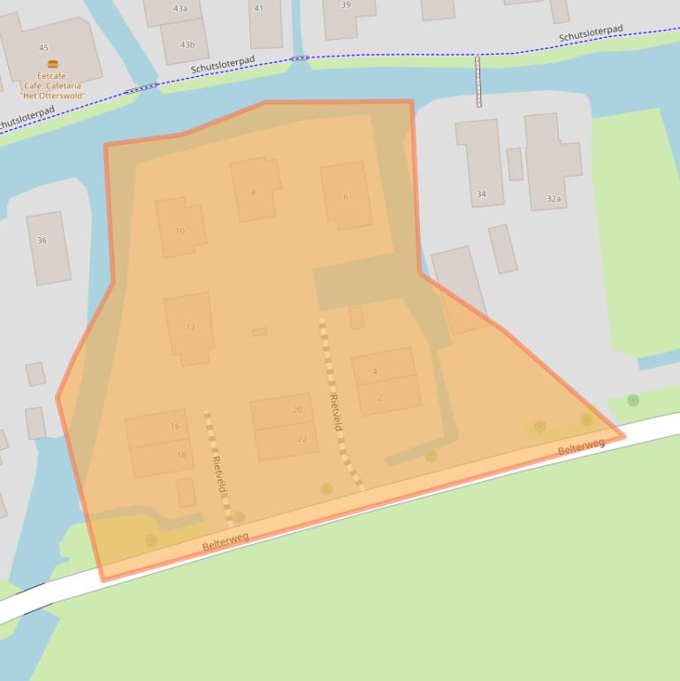 Kaart van postcodegebied 8066PH.