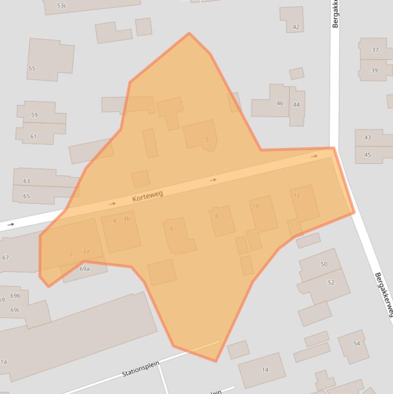 Kaart van postcodegebied 8071CR.