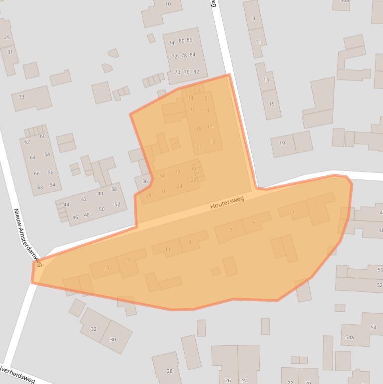 Kaart van postcodegebied 8071DS.