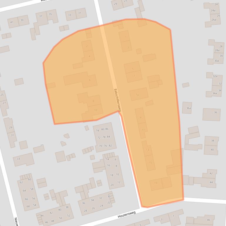 Kaart van postcodegebied 8071DT.