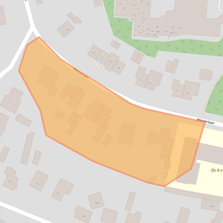 Kaart van postcodegebied 8071EC.