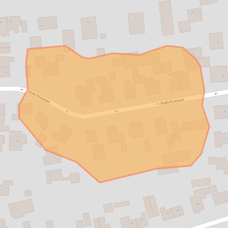 Kaart van postcodegebied 8071GL.