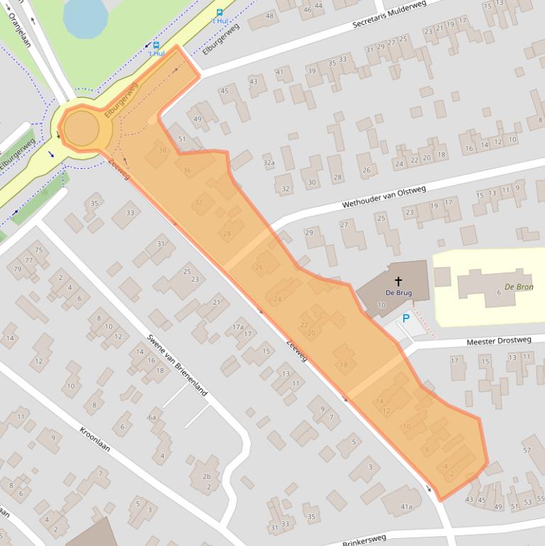 Kaart van postcodegebied 8071HC.