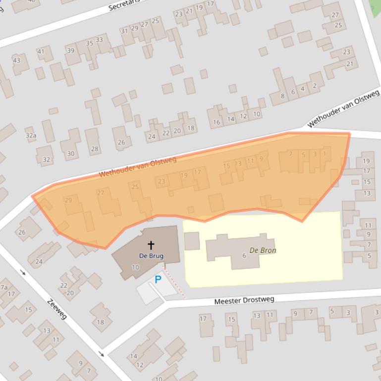 Kaart van postcodegebied 8071HG.