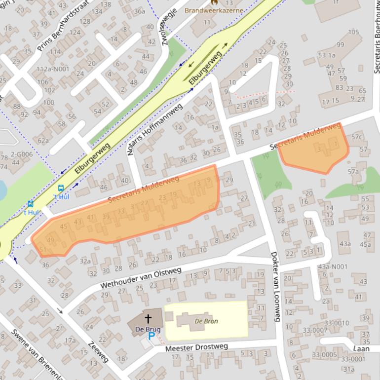 Kaart van postcodegebied 8071HL.