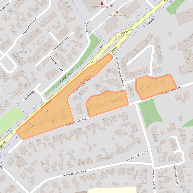 Kaart van postcodegebied 8071HM.