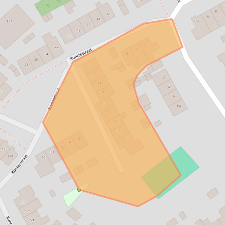 Kaart van postcodegebied 8071KS.