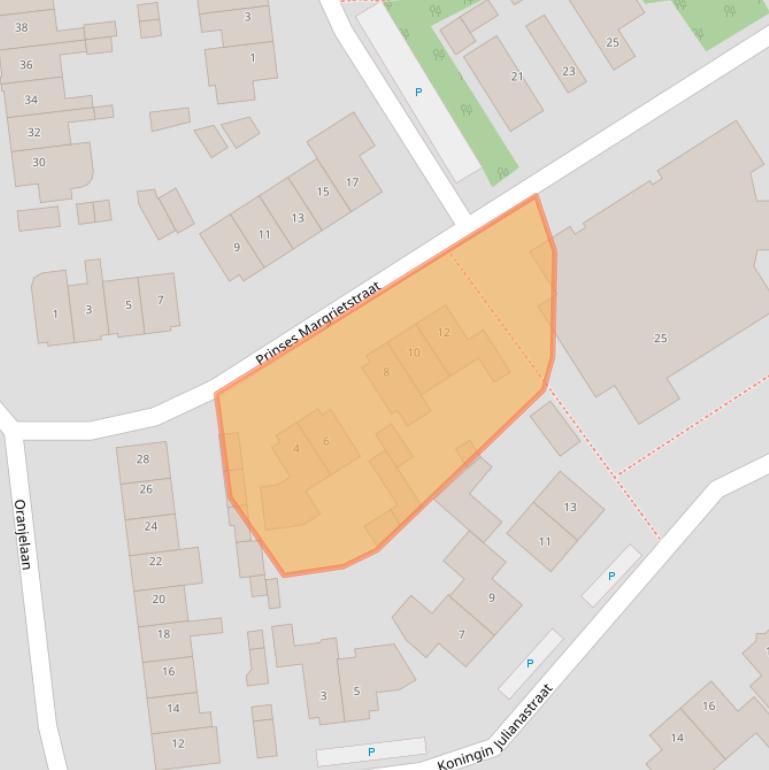 Kaart van postcodegebied 8071LJ.