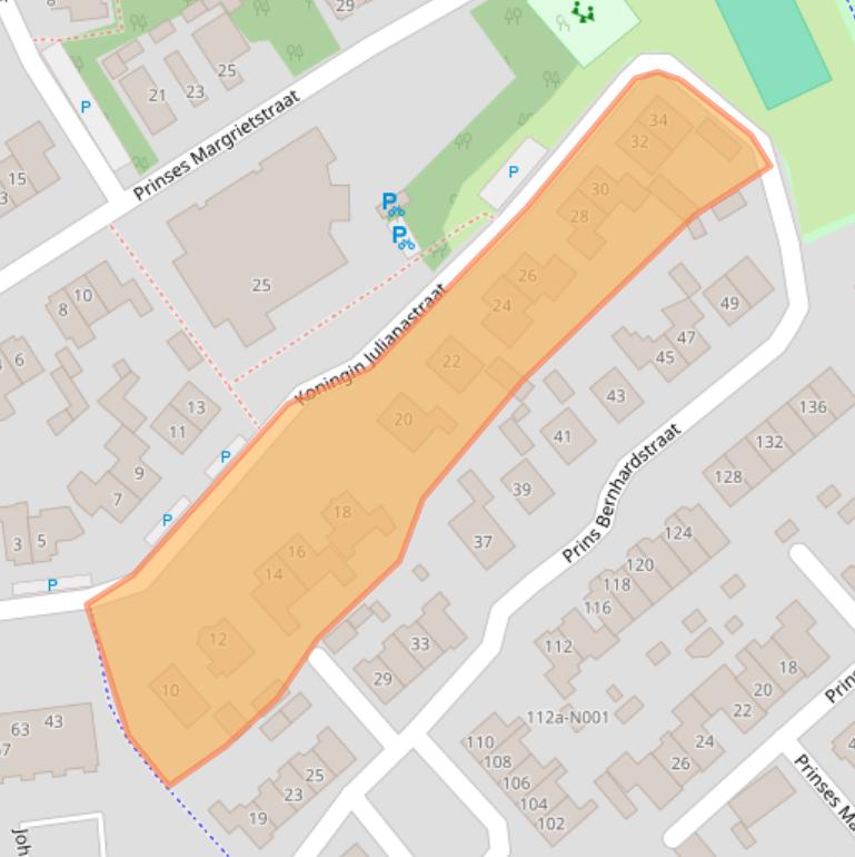 Kaart van postcodegebied 8071LM.