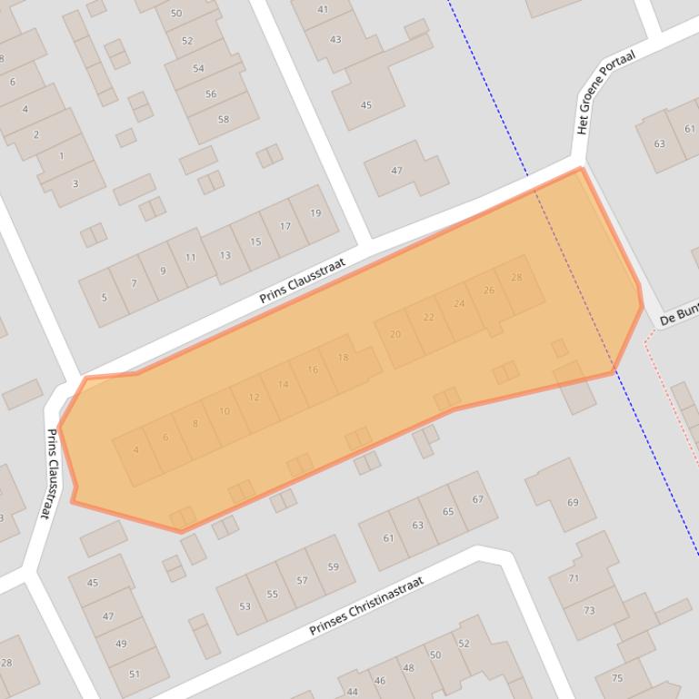 Kaart van postcodegebied 8071LP.