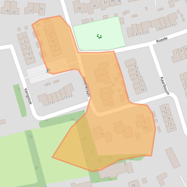 Kaart van postcodegebied 8071MH.