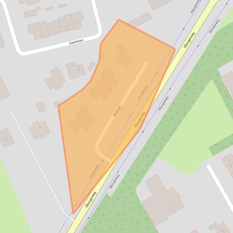 Kaart van postcodegebied 8071MK.