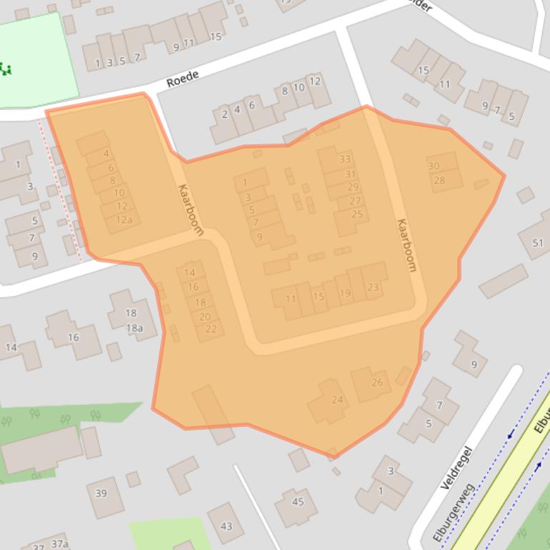 Kaart van postcodegebied 8071MN.