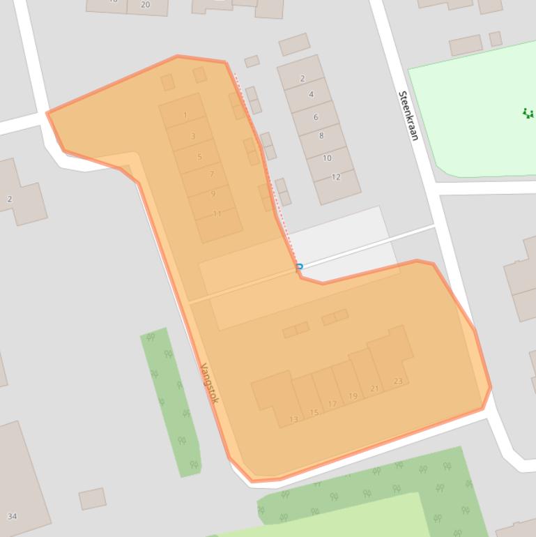 Kaart van postcodegebied 8071MS.