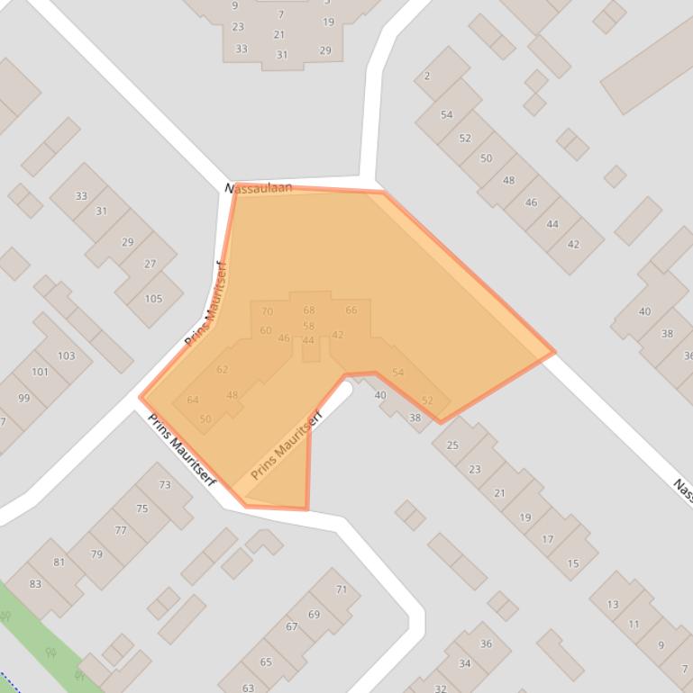 Kaart van postcodegebied 8071NG.