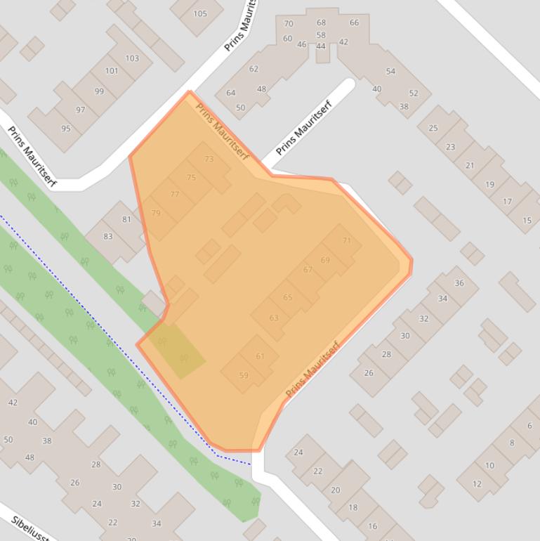 Kaart van postcodegebied 8071NJ.