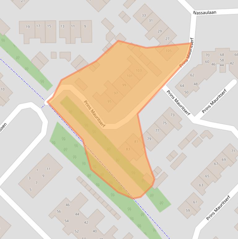 Kaart van postcodegebied 8071NK.