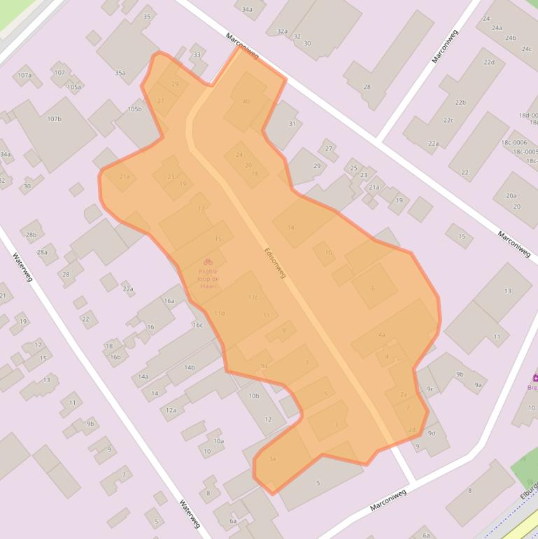 Kaart van postcodegebied 8071RC.