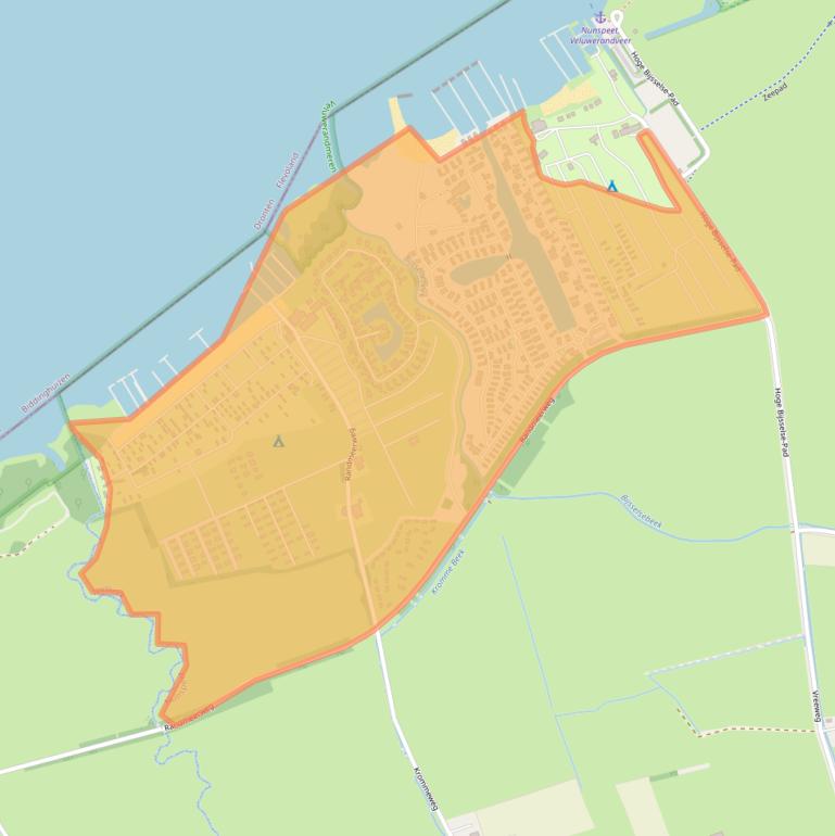 Kaart van postcodegebied 8071SH.