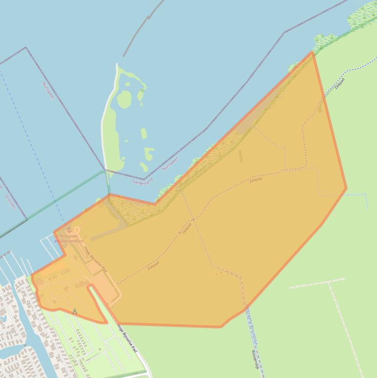 Kaart van postcodegebied 8071SN.