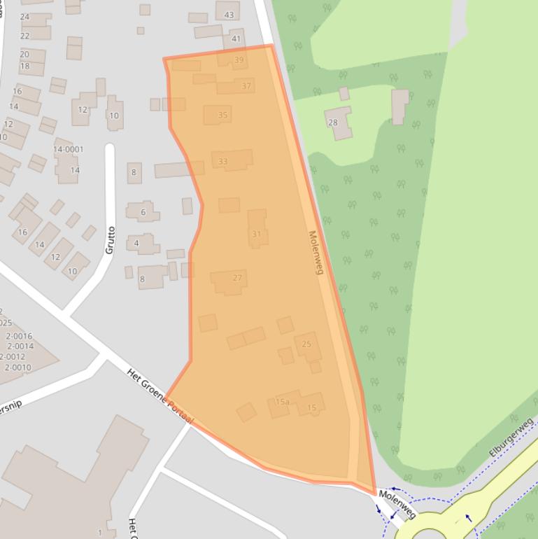 Kaart van postcodegebied 8071TH.