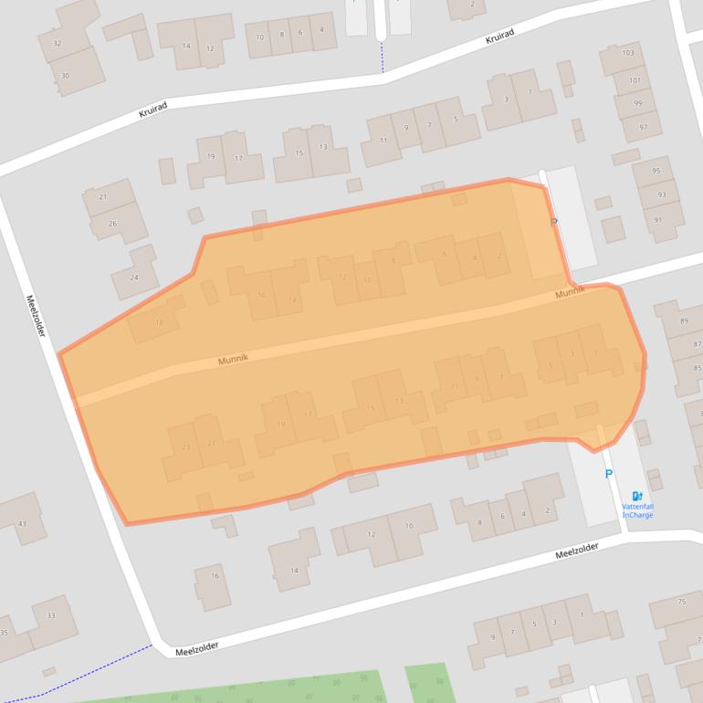 Kaart van postcodegebied 8071TK.