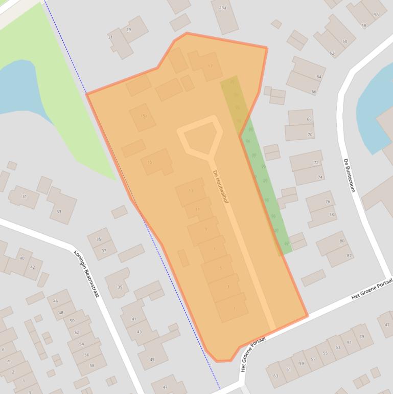 Kaart van postcodegebied 8071TN.